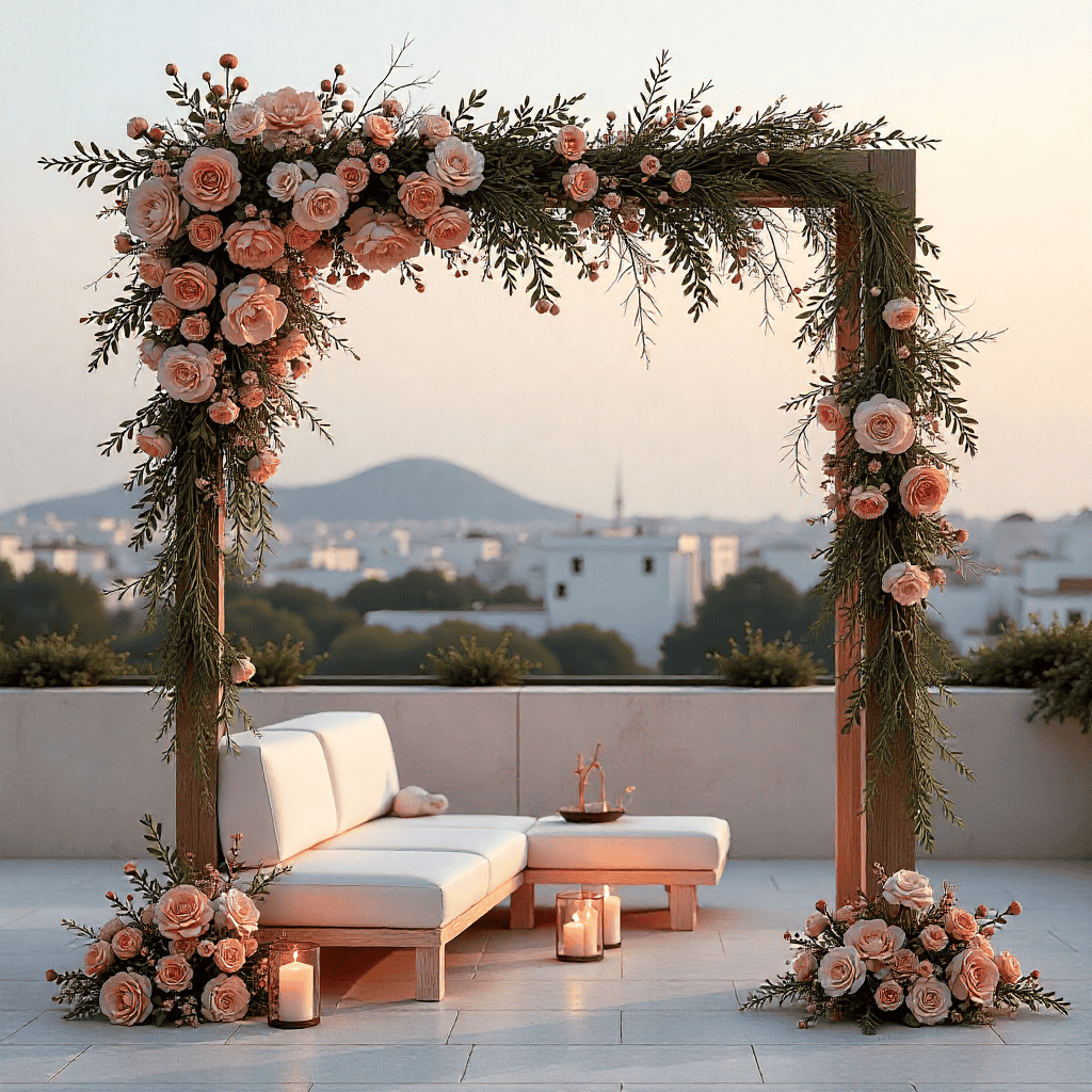 Gharkhel elegant romantisk dekoration